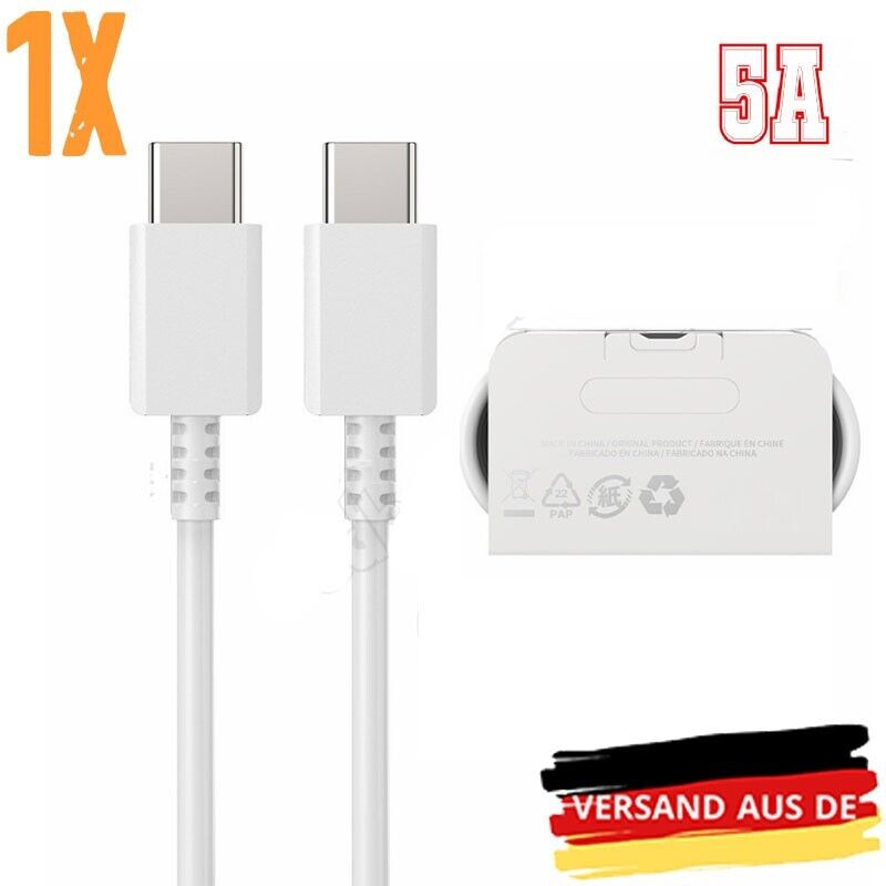 ladekabel USB C zu USB C Schnellladefunktion typ c Ladekabel für Samsung Xiaomi