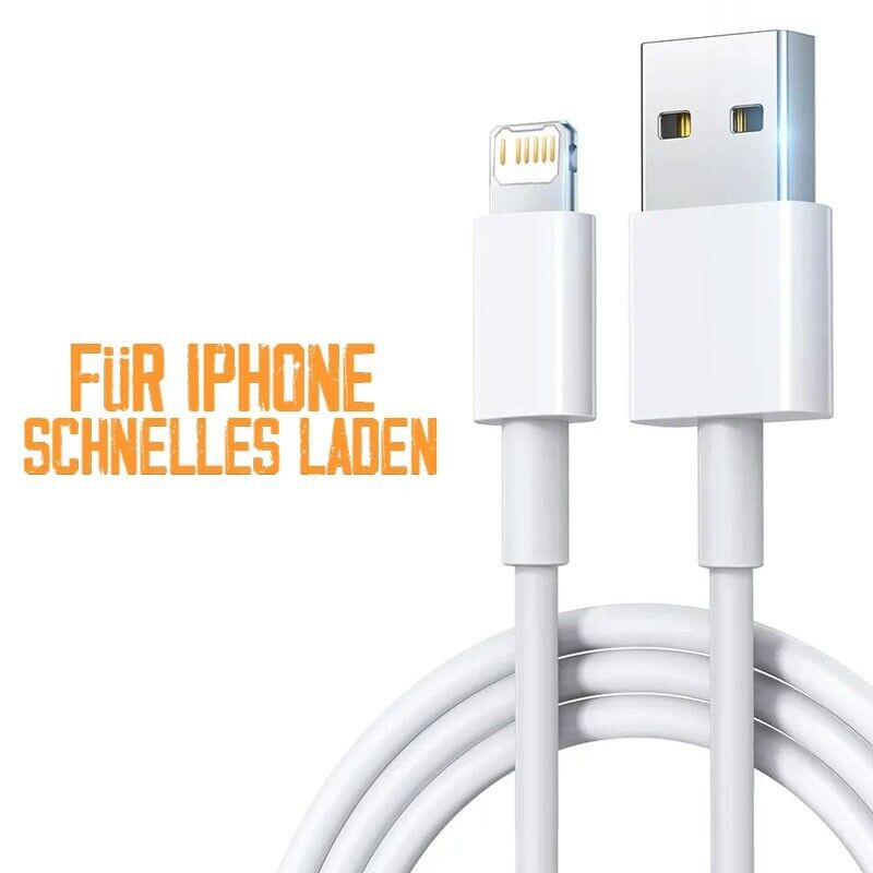 ladekabel iphone USB A auf IOS 8-Pin Schnell Lade 1M für iPhone 11 12 13 14 AY