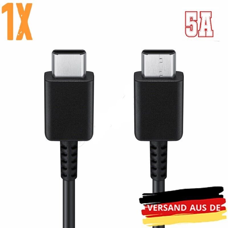 ladekabel USB C zu USB C Schnellladefunktion Typc Datenkabel für Samsung Huawei