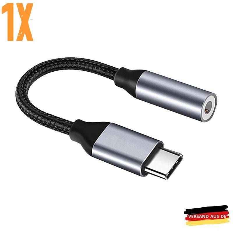 USB Typ C auf zu Aux 3,5mm Klinke Kopfhörer Audio Adapter Hohe Qualität